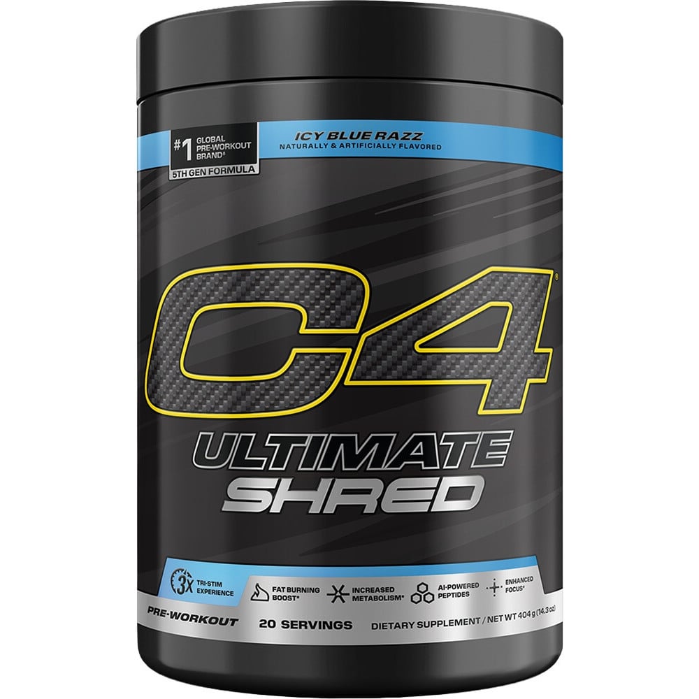 Cellucor C4 Ultimate Shred - 20 Servings Icy Blue Razz