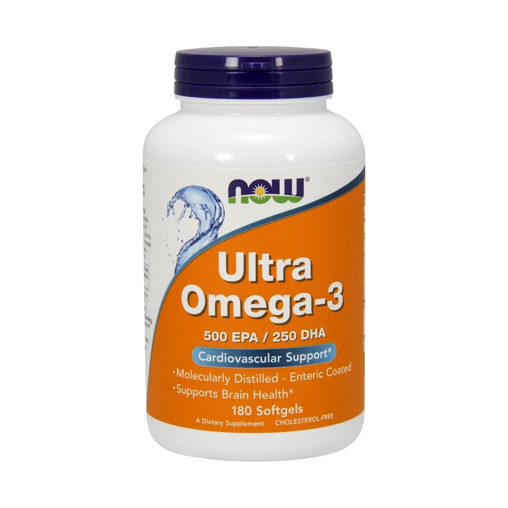 NOW Foods Ultra Omega-3 - 180 Softgels
