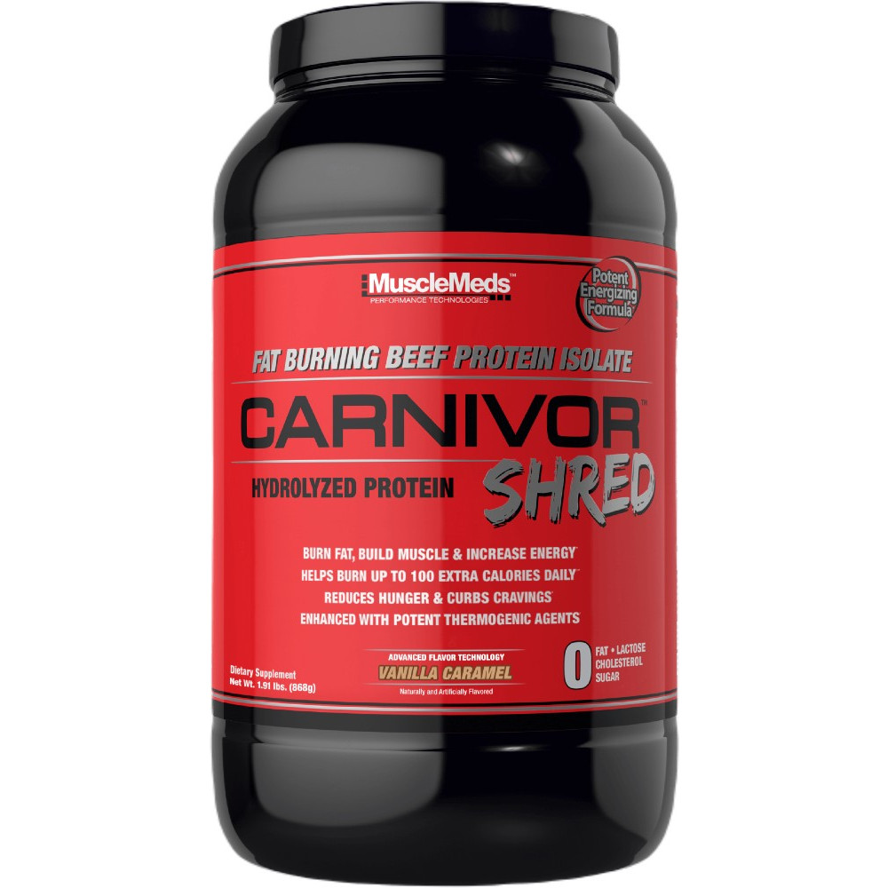 MuscleMeds Carnivor Shred - 2lbs Vanilla Caramel