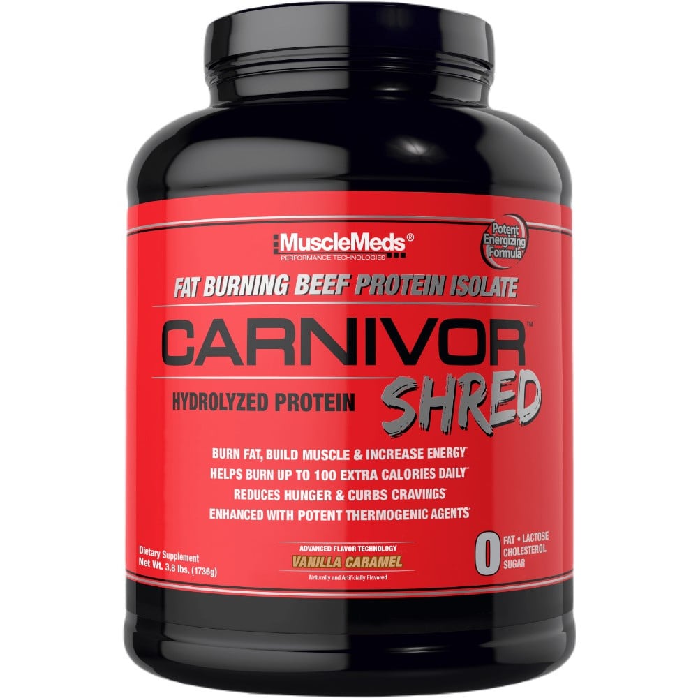 MuscleMeds Carnivor Shred - 4lbs Vanilla Caramel