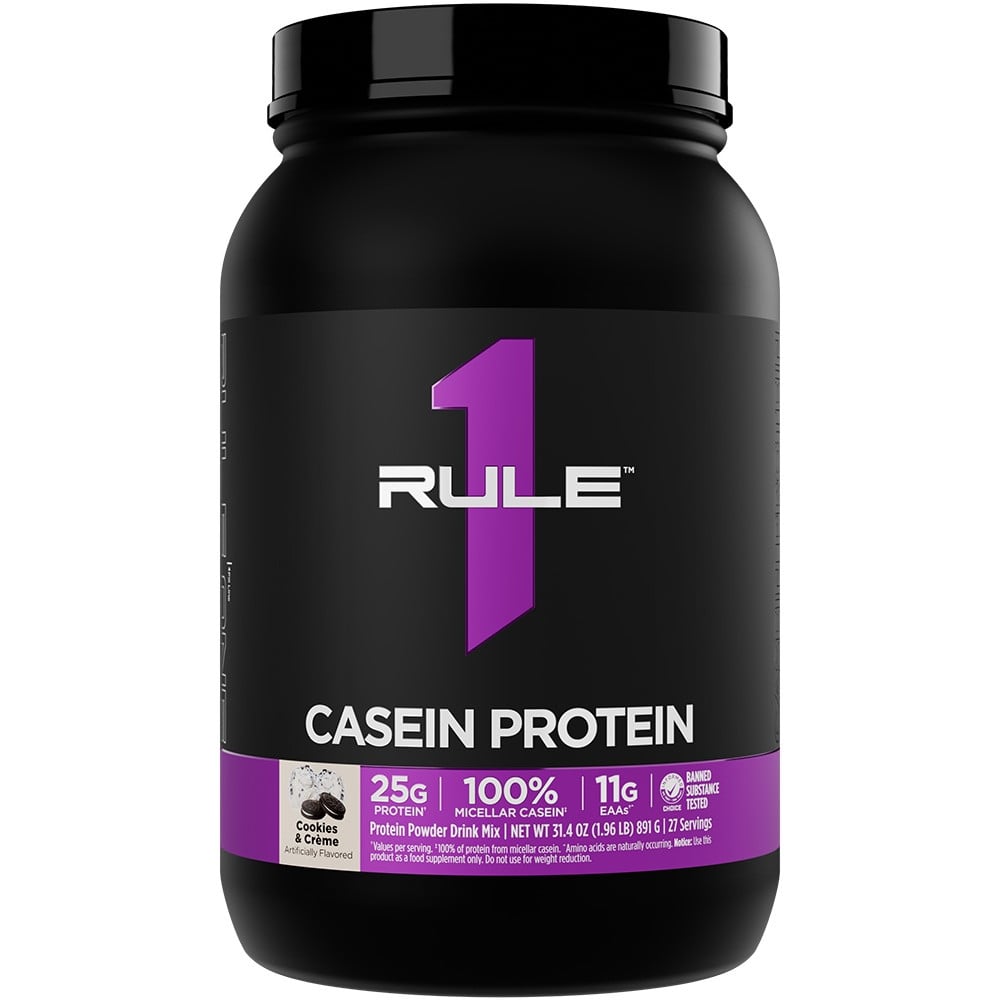 Rule 1 R1 Casein - 2lbs Cookies & Creme