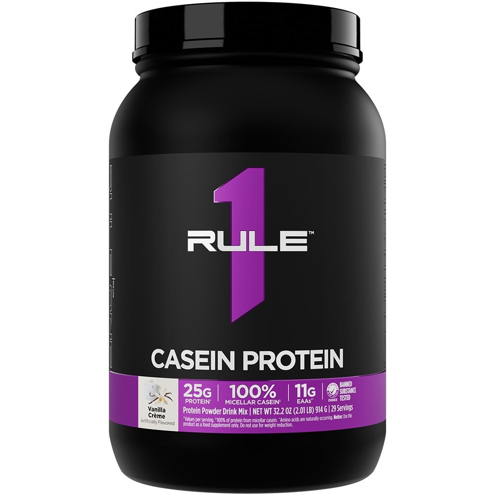 Rule 1 R1 Casein - 2lbs Vanilla Creme