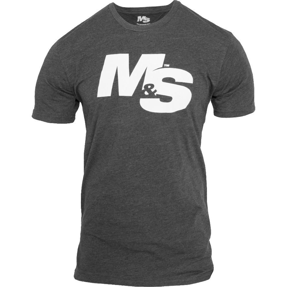 Muscle & Strength Spinal T-Shirt - Medium Charcoal 