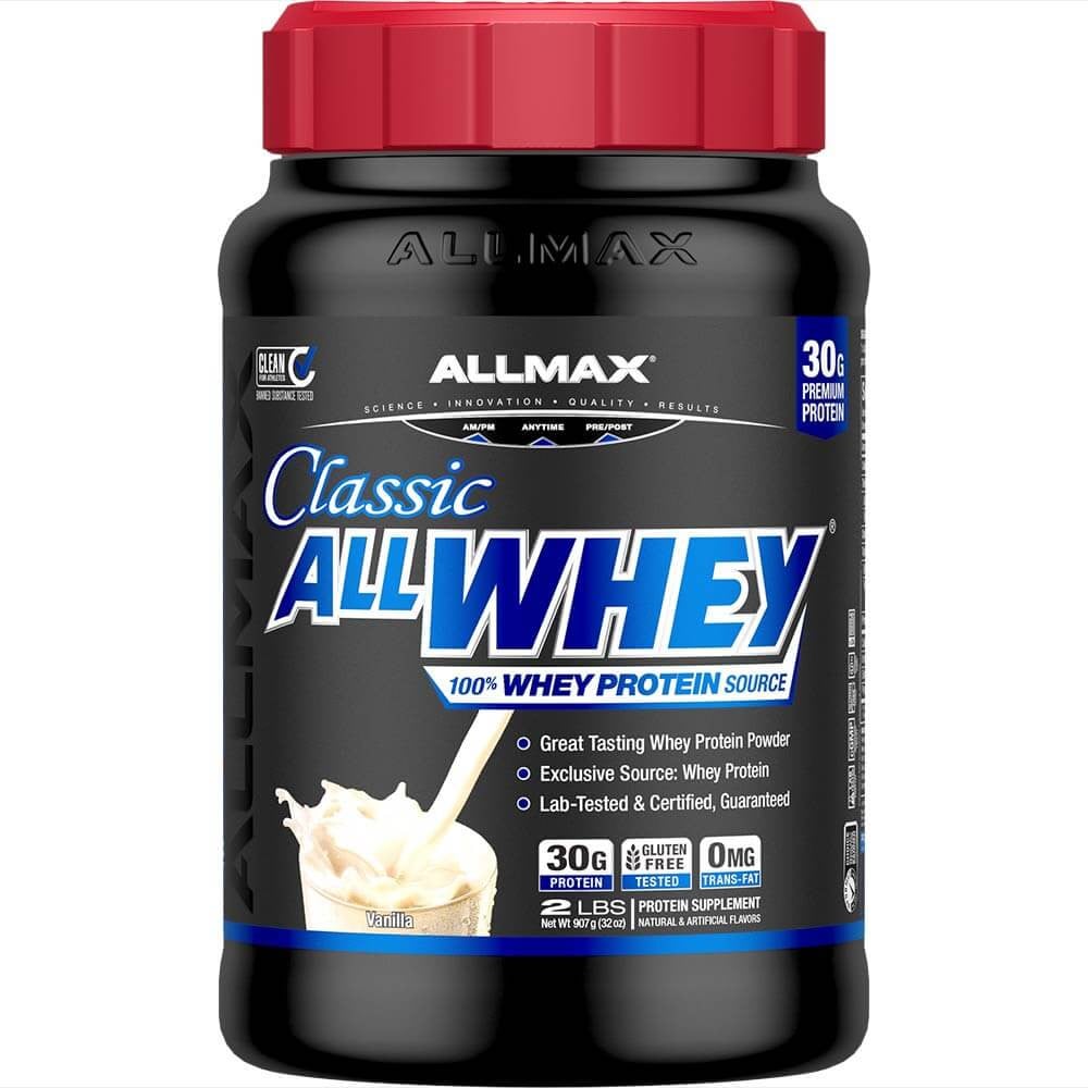 AllMax Nutrition Classic AllWhey - 2lbs Vanilla