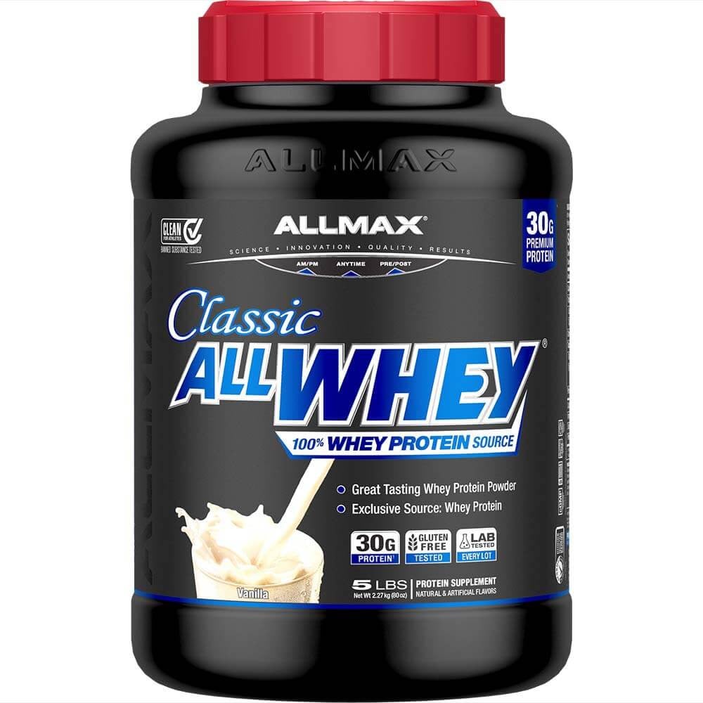 AllMax Nutrition Classic AllWhey - 5lbs Vanilla