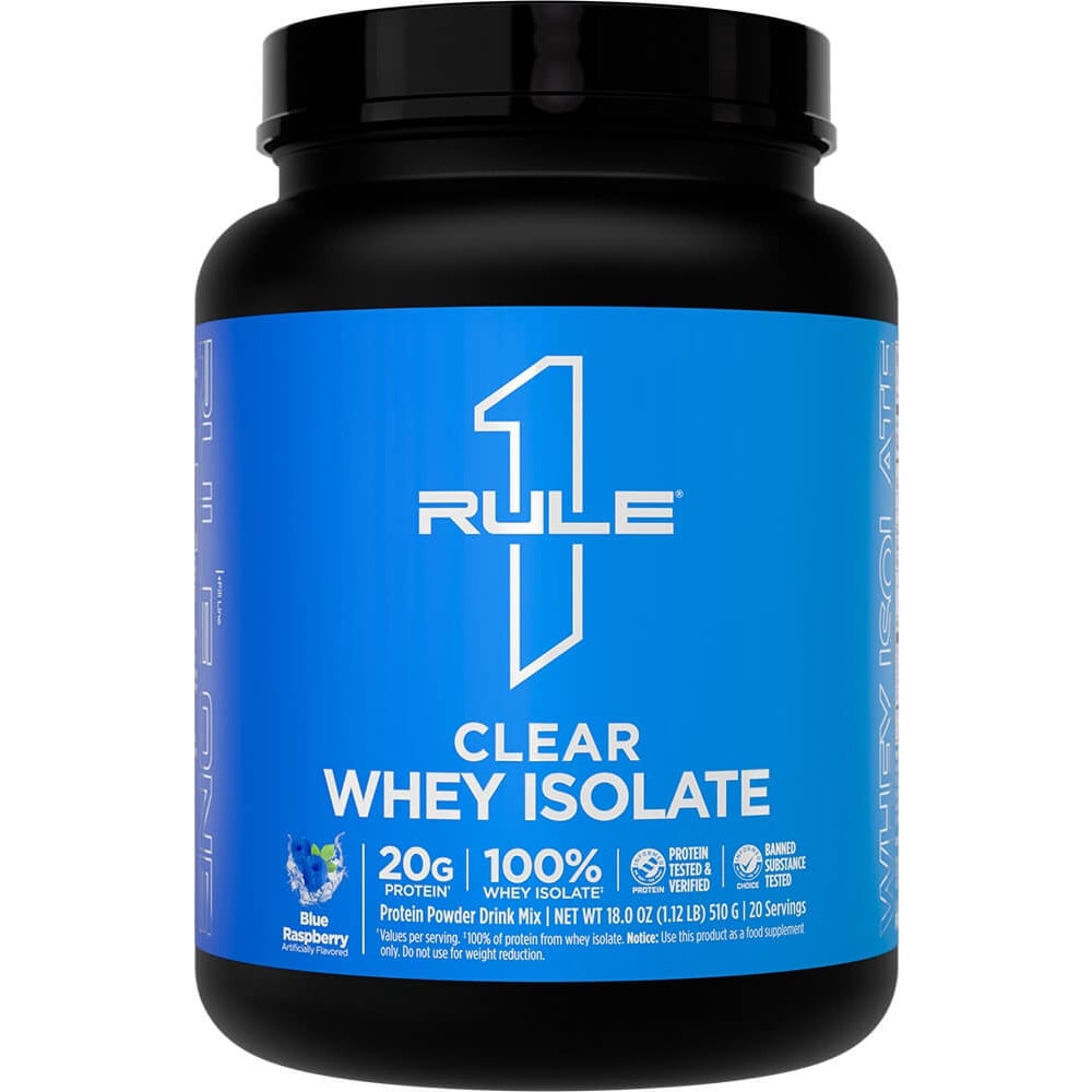 Rule 1 Clear Isolate - 1lb Blue Raspberry