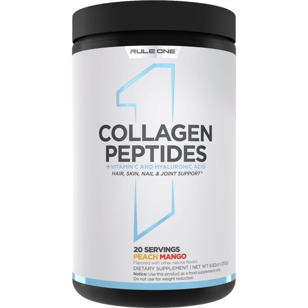 Rule 1 Collagen Peptides - 20 Servings Peach Mango