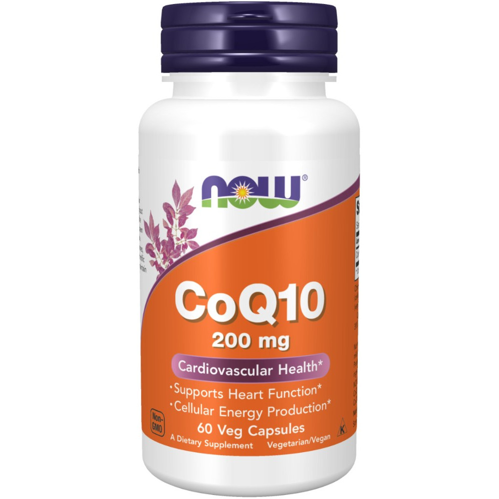 Now Foods CoQ10 200mg - 60 VCaps
