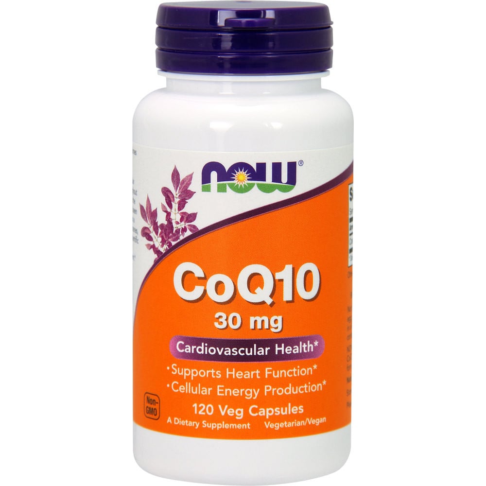 Now Foods CoQ10 30mg 120 VCaps