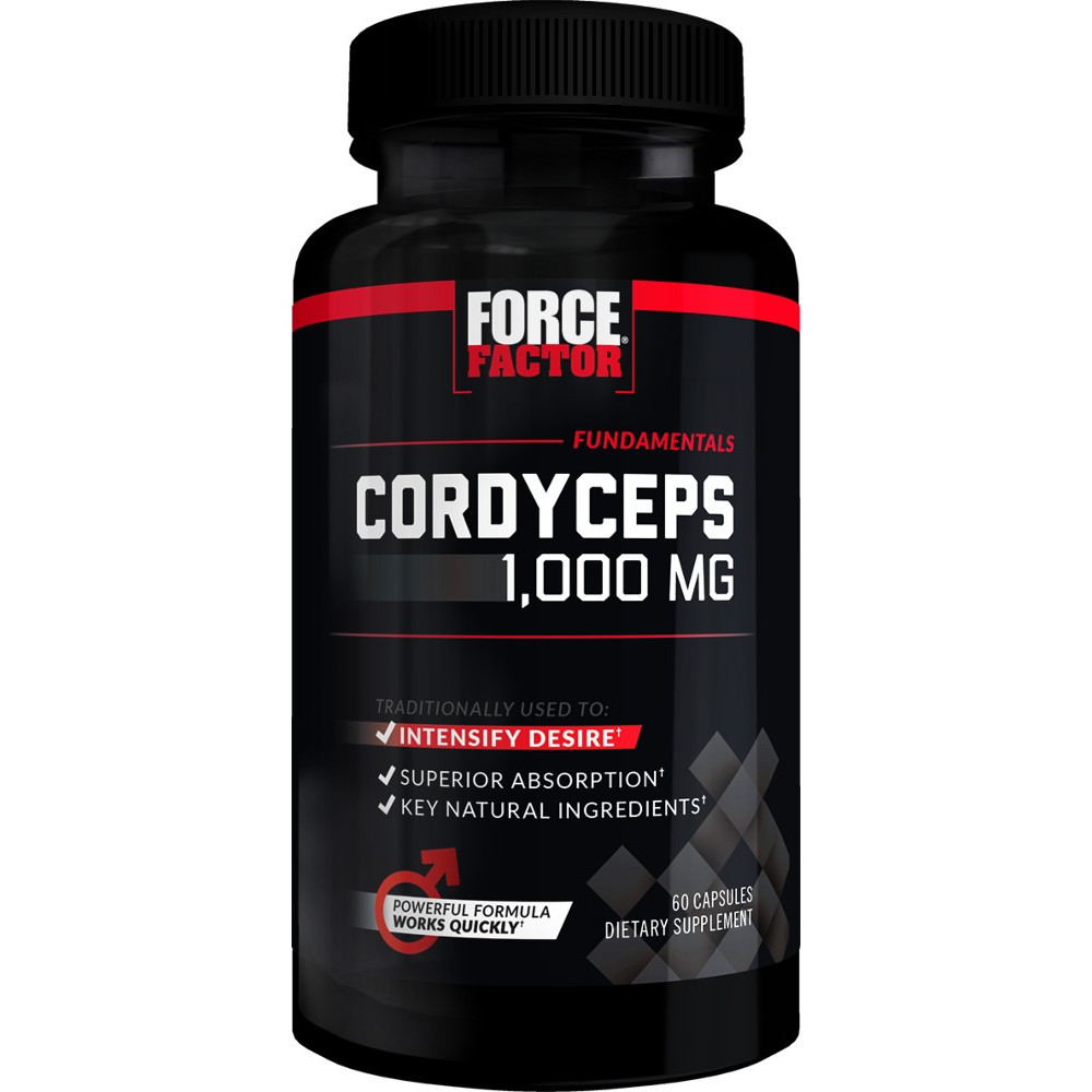 Force Factor Cordyceps 1000mg - 60 Capsules