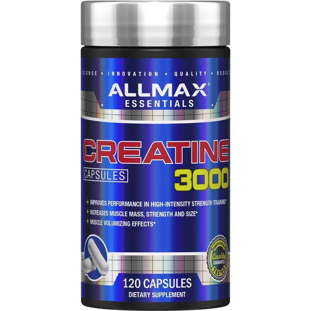 AllMAX Nutrition Creatine Monohydrate - 120 Capsules