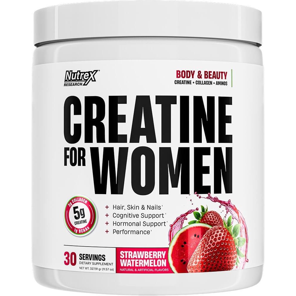 Nutrex Creatine for Women - 30 Servings Strawberry Watermelon