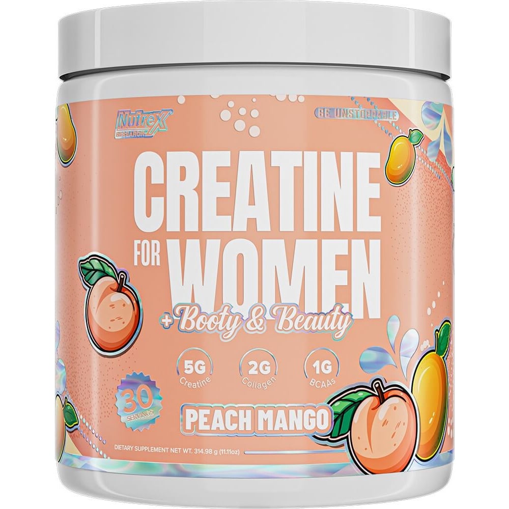 Nutrex Creatine for Women - 30 Servings Peach Mango