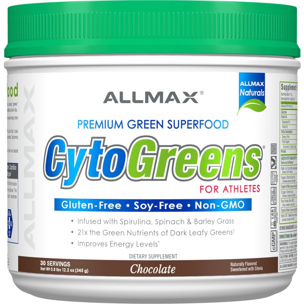 AllMAX CytoGreens 30 Servings Chocolate