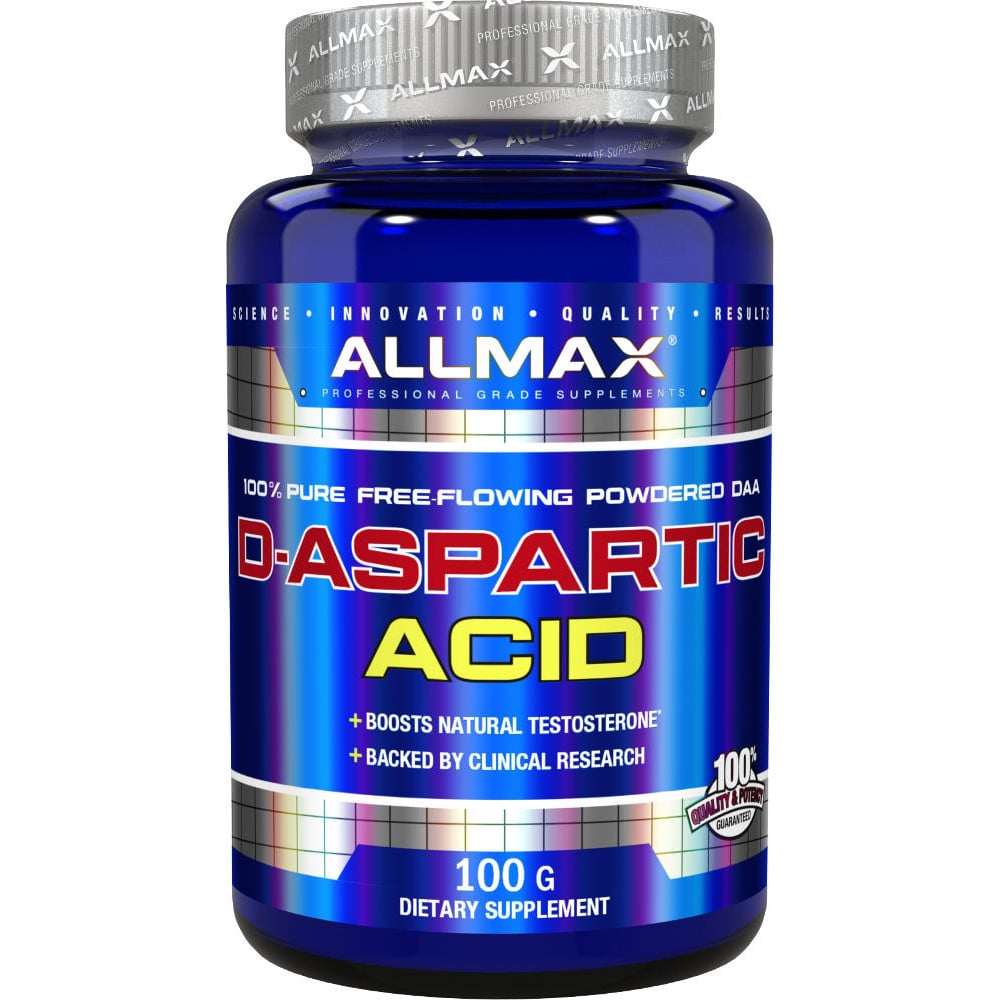 AllMAX Nutrition D-Aspartic Acid 100g Unflavored