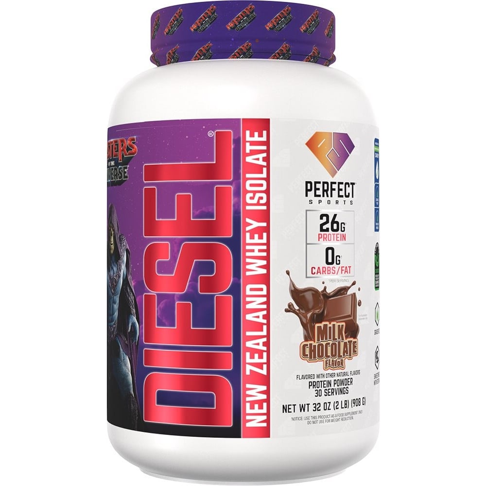 Perfect Sports Diesel 100% New Zealand Whey Isolate (MOTU) - 2lbs Milk Chocolate