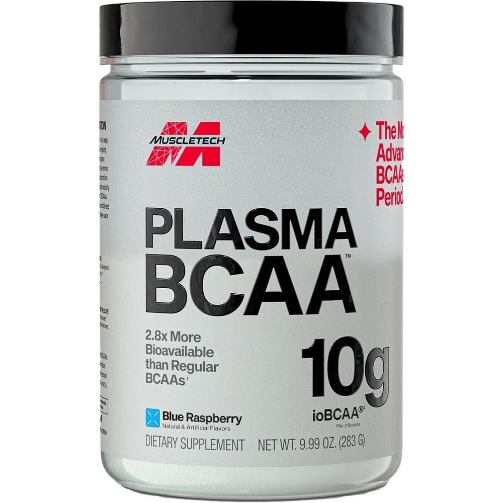 MuscleTech Plasma BCAA - 30 Servings Blue Raspberry