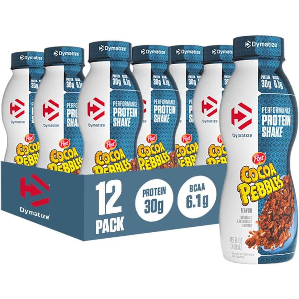 Dymatize Performance Protein Shake - Box of 12 Cocoa Pebbles