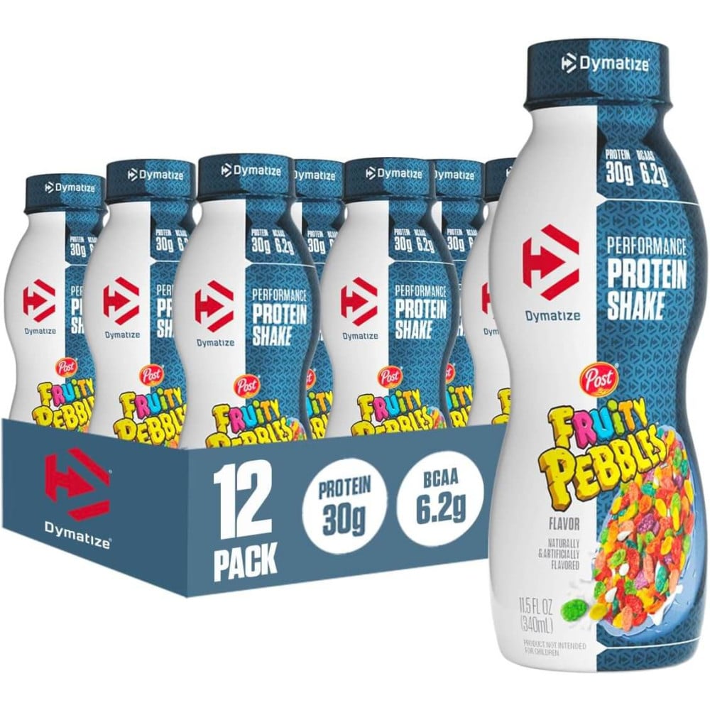 Dymatize Performance Protein Shake - Box of 12 Fruity Pebbles
