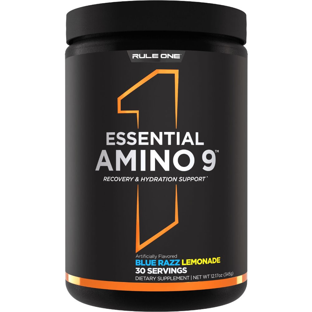Rule 1 Essential Amino 9 - 30 Servings Blue Razz Lemonade