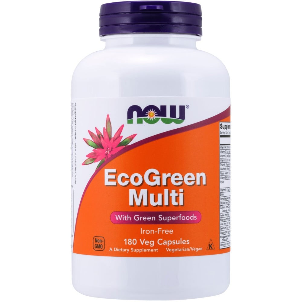 NOW Foods EcoGreen Multi - 180 VCaps