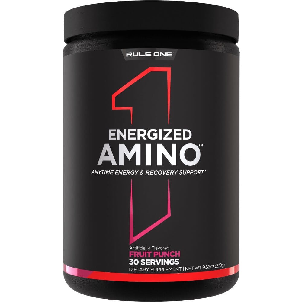Rule 1 Energized Amino - 30 Servings Fruit Punch