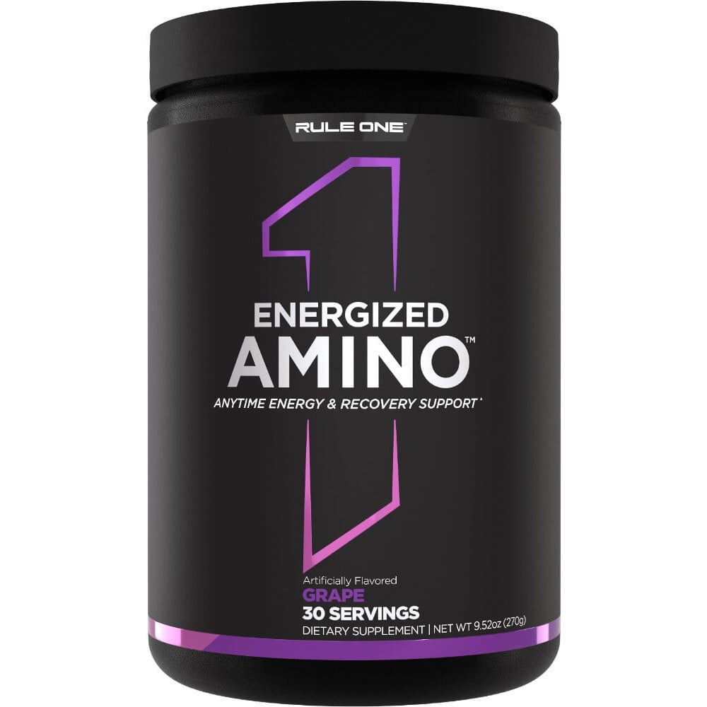 Rule 1 Energized Amino - 30 Servings Grape