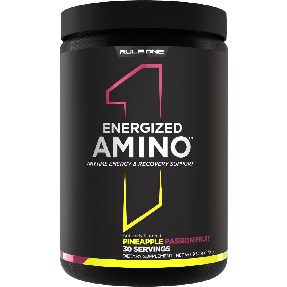 Rule 1 Energized Amino - 30 Servings Pineapple Passionfruit