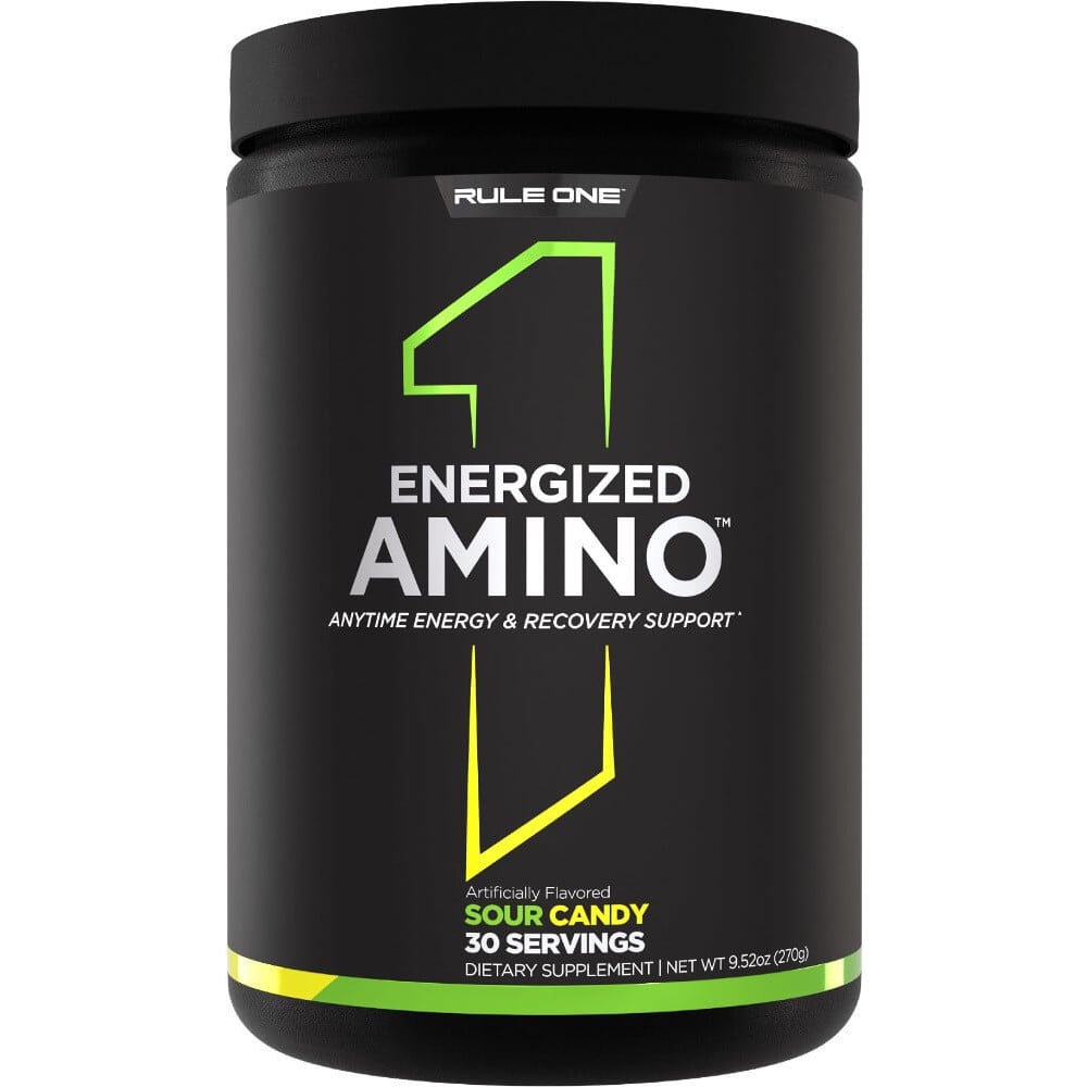 Rule 1 Energized Amino - 30 Servings Sour Candy
