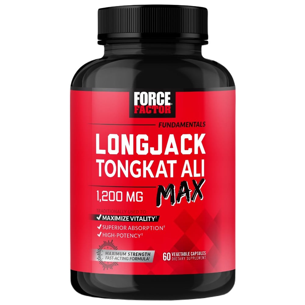 Force Factor Longjack Tongkat Ali Max - 60 VCaps