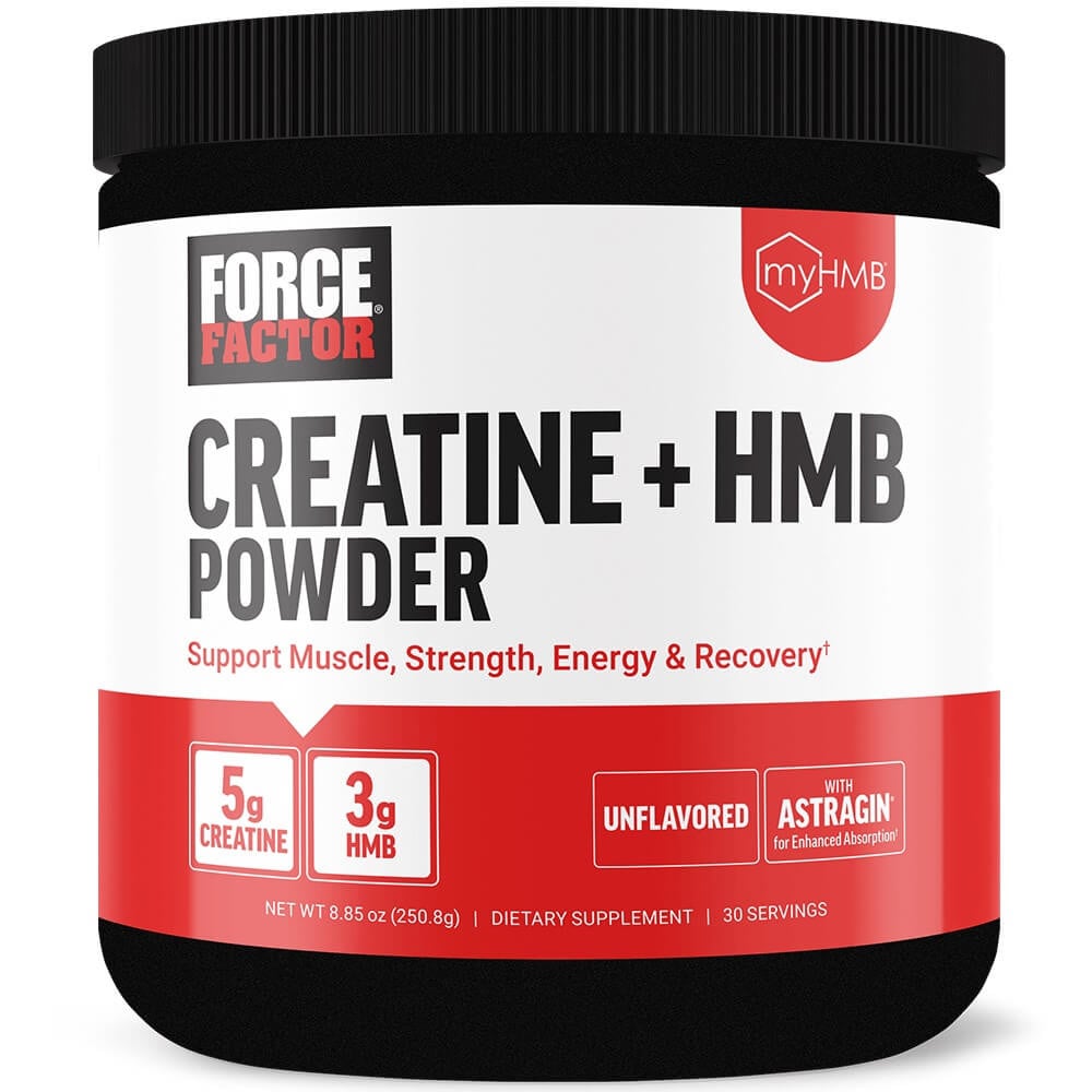 Force Factor Creatine + HMB - 30 Servings Unflavored