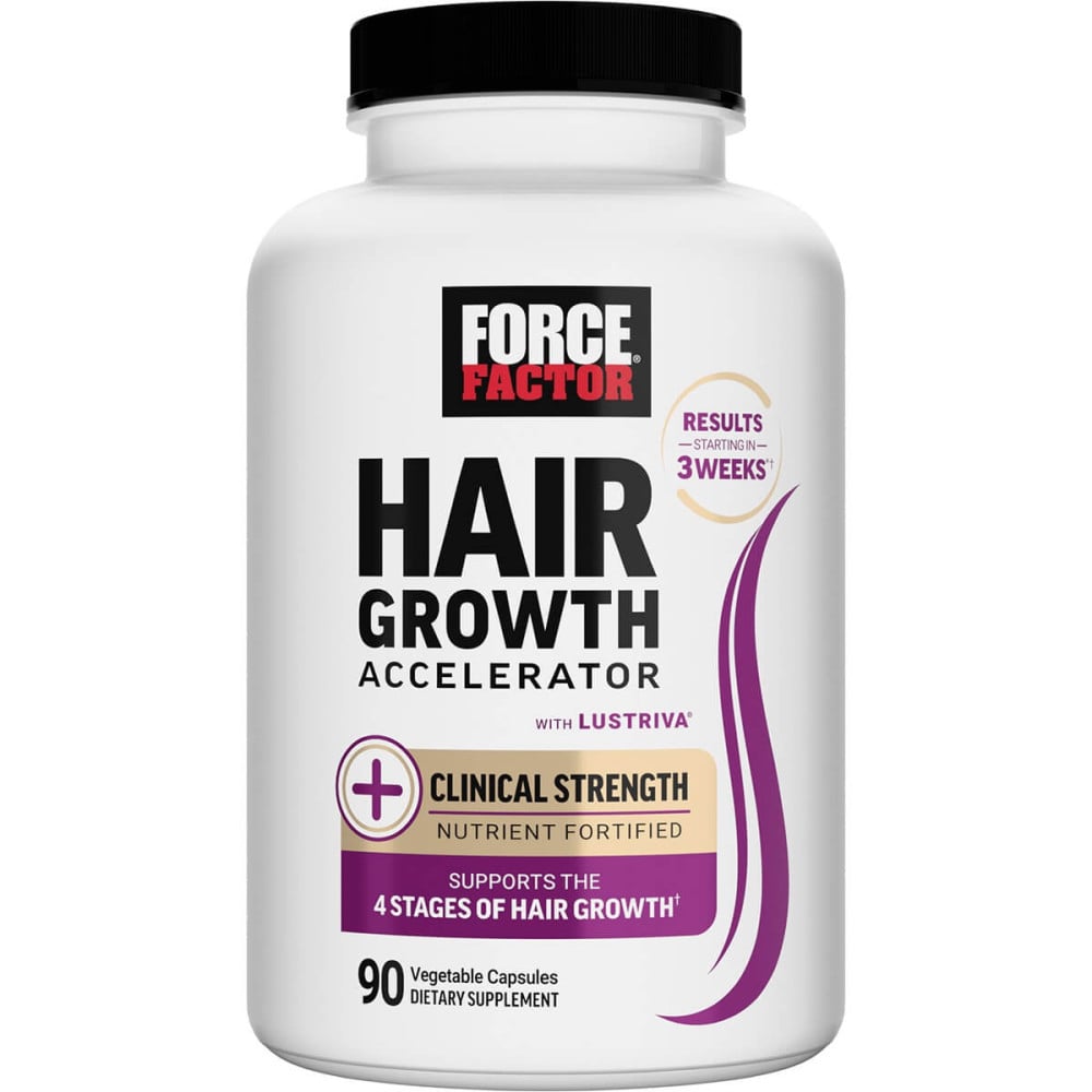 Force Factor Hair Growth Accelerator - 90 Capsules