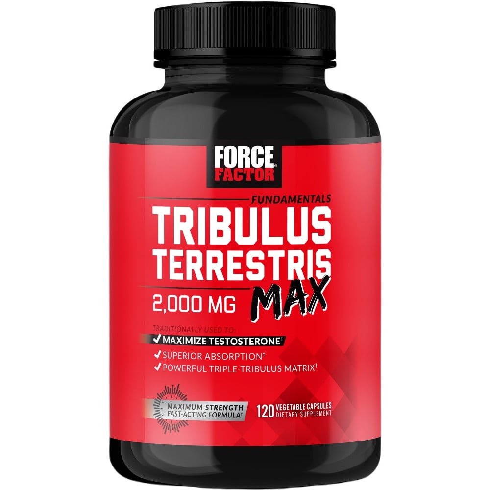 Force Factor Tribulus Terrestris Max 2000mg - 120 Capsules