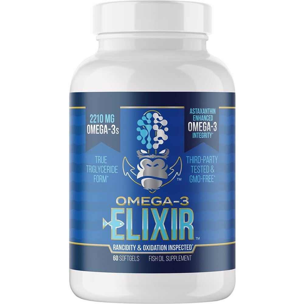 Gorilla Mind Fish Oil - 60 Capsules