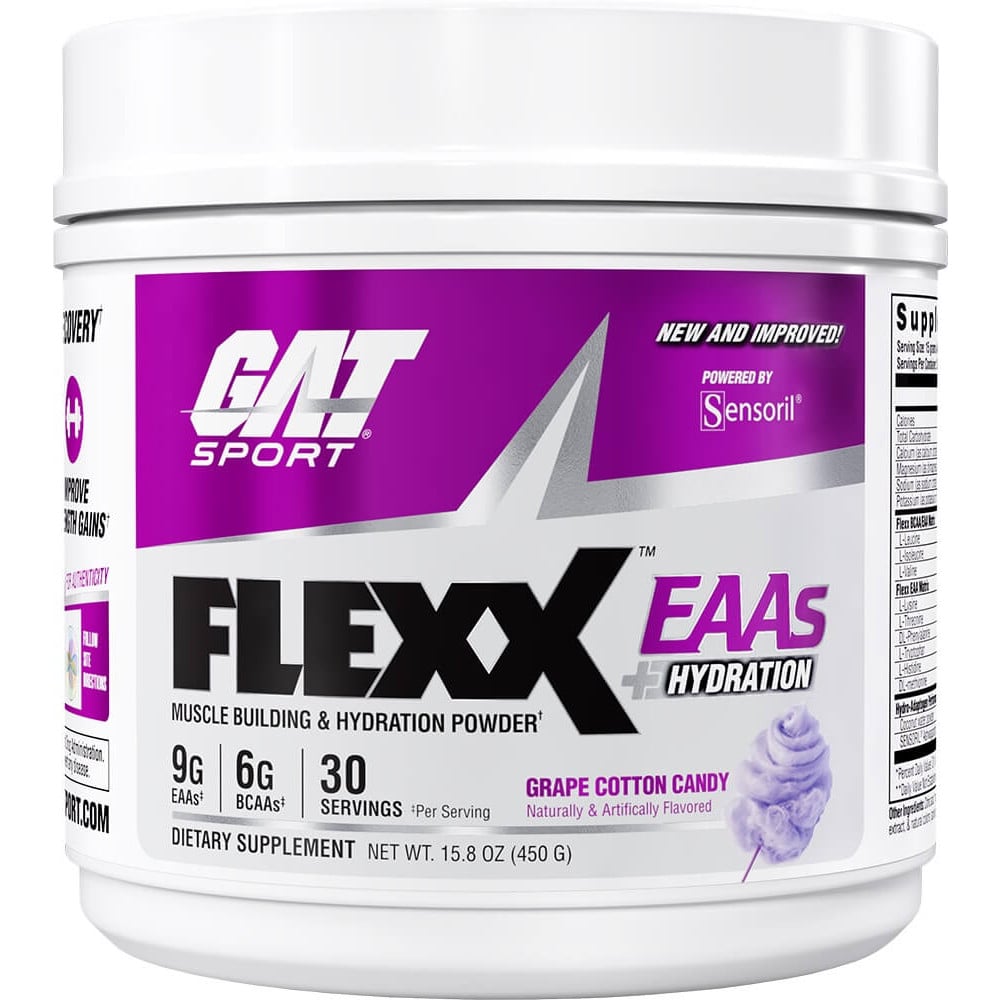 GAT Sport Flexx EAAs - 30 Servings Grape Cotton Candy