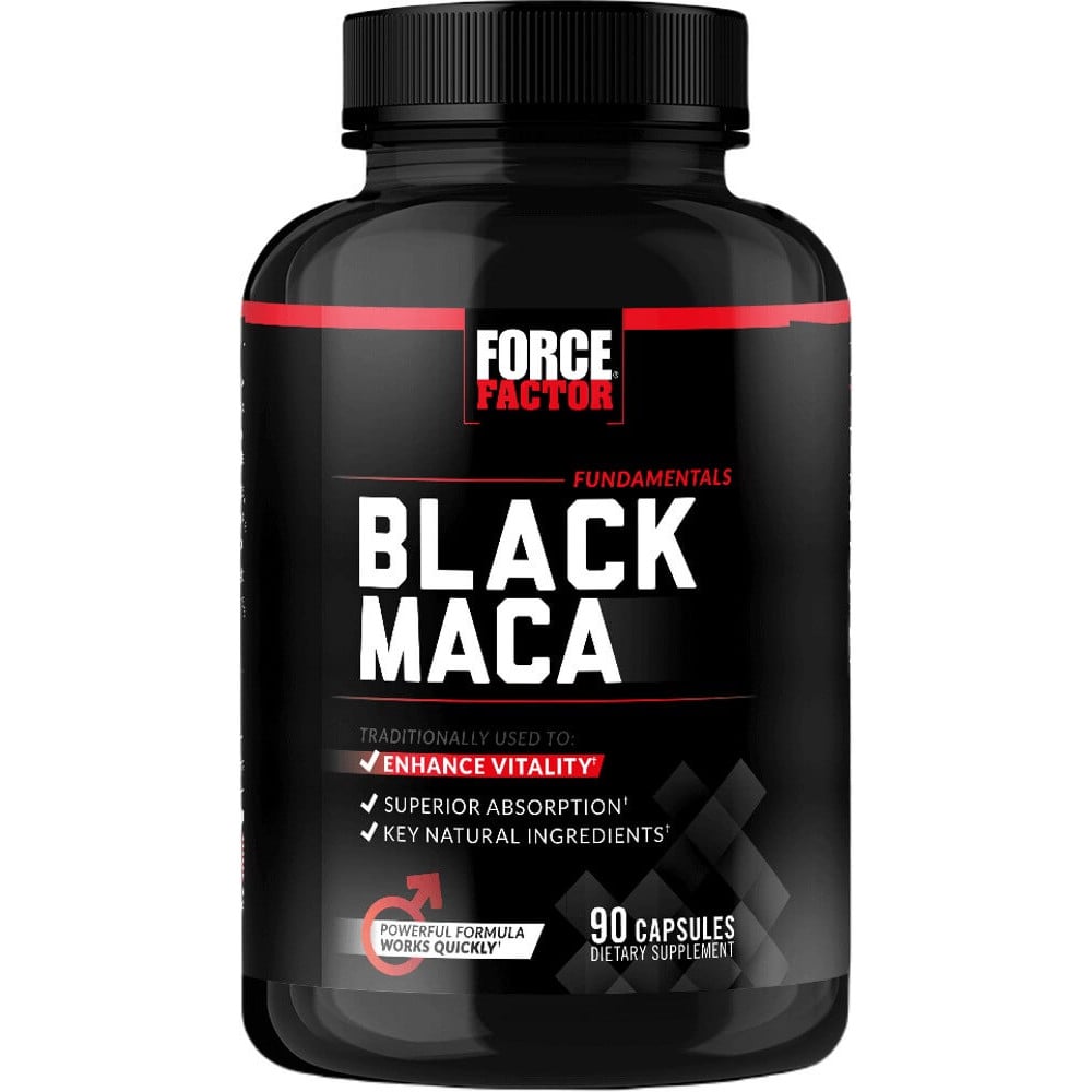 Force Factor Black Maca - 90 Capsules