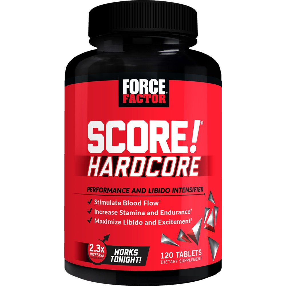 Force Factor SCORE! Hardcore - 120 Tablets