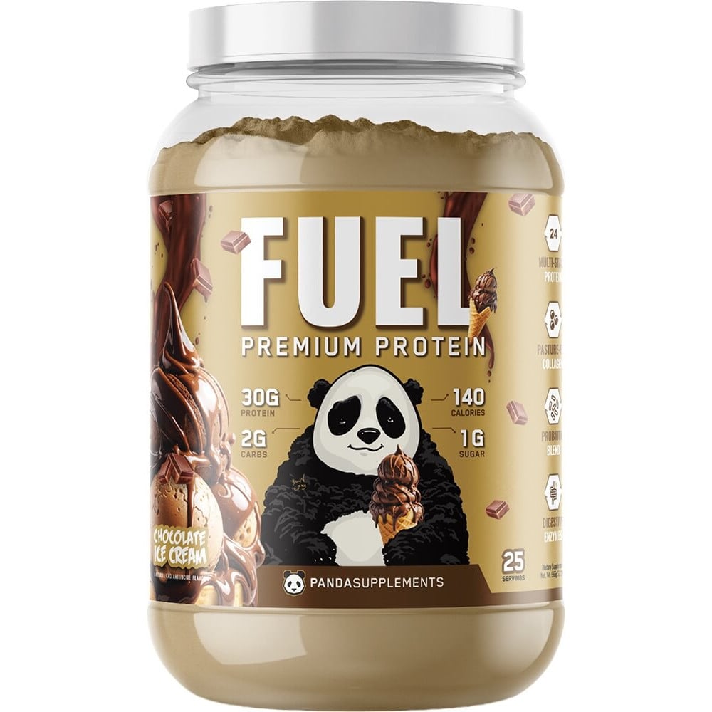 Panda Supplements Fuel Premium Protein - 2lbs Chocolate Ice Cream