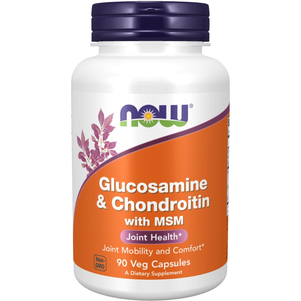NOW Foods Glucosamine & Chondroitin Plus MSM - 90 VCaps