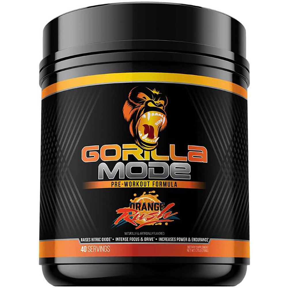 Gorilla Mind Gorilla Mode - 40 Servings Orange Rush