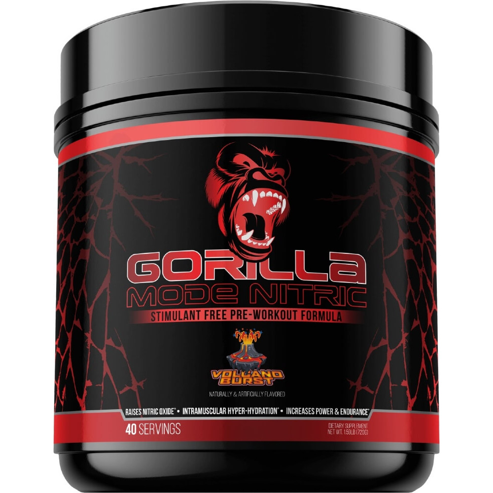 Gorilla Mind Gorilla Mode Nitric - 40 Servings Volcano Burst
