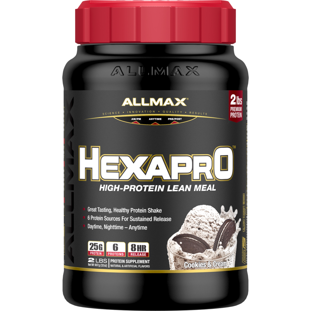 AllMax Nutrition HexaPro - 2lbs Cookies & Cream