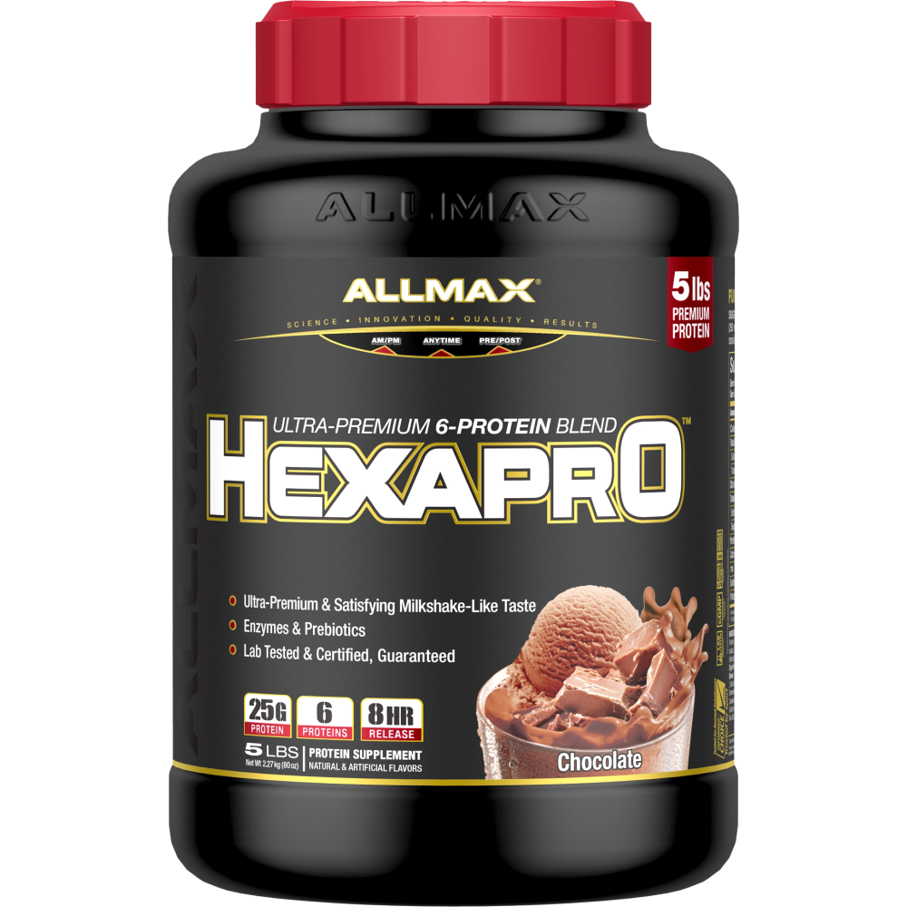 AllMax Nutrition HexaPro - 5lbs Chocolate