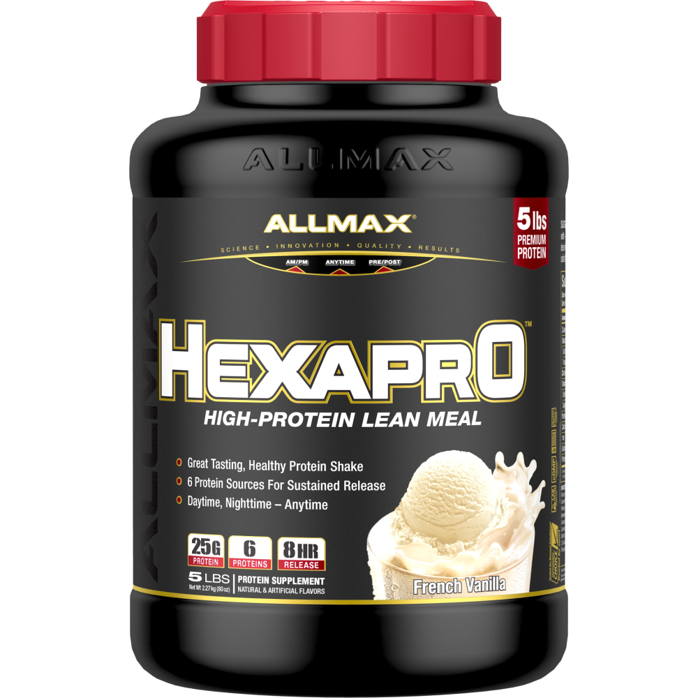 AllMax Nutrition HexaPro - 5lbs Vanilla