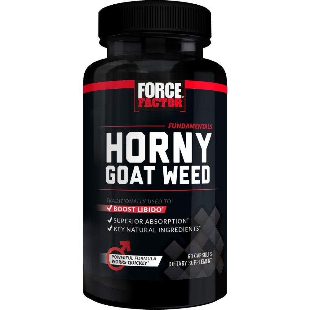 Force Factor Horny Goat Weed - 60 Capsules