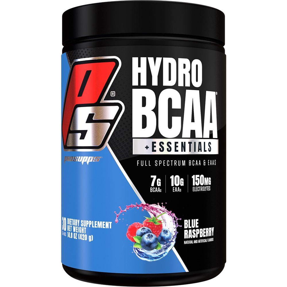 ProSupps HydroBCAA +Essentials - 30 Servings Blue Raspberry