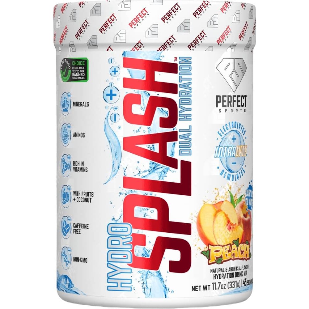 Perfect Sports Hydro Splash - 45 Servings Peach