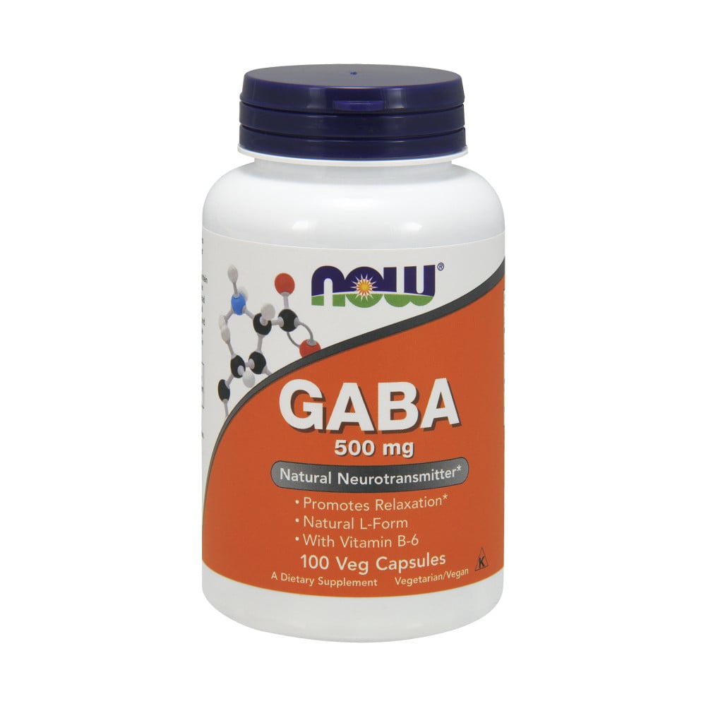 NOW GABA with Vitamin B6