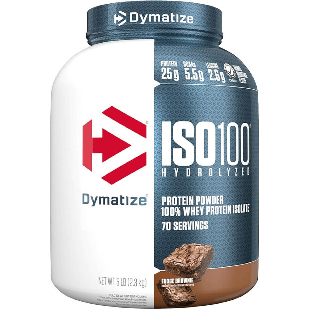Dymatize ISO100 - 5lbs Fudge Brownie