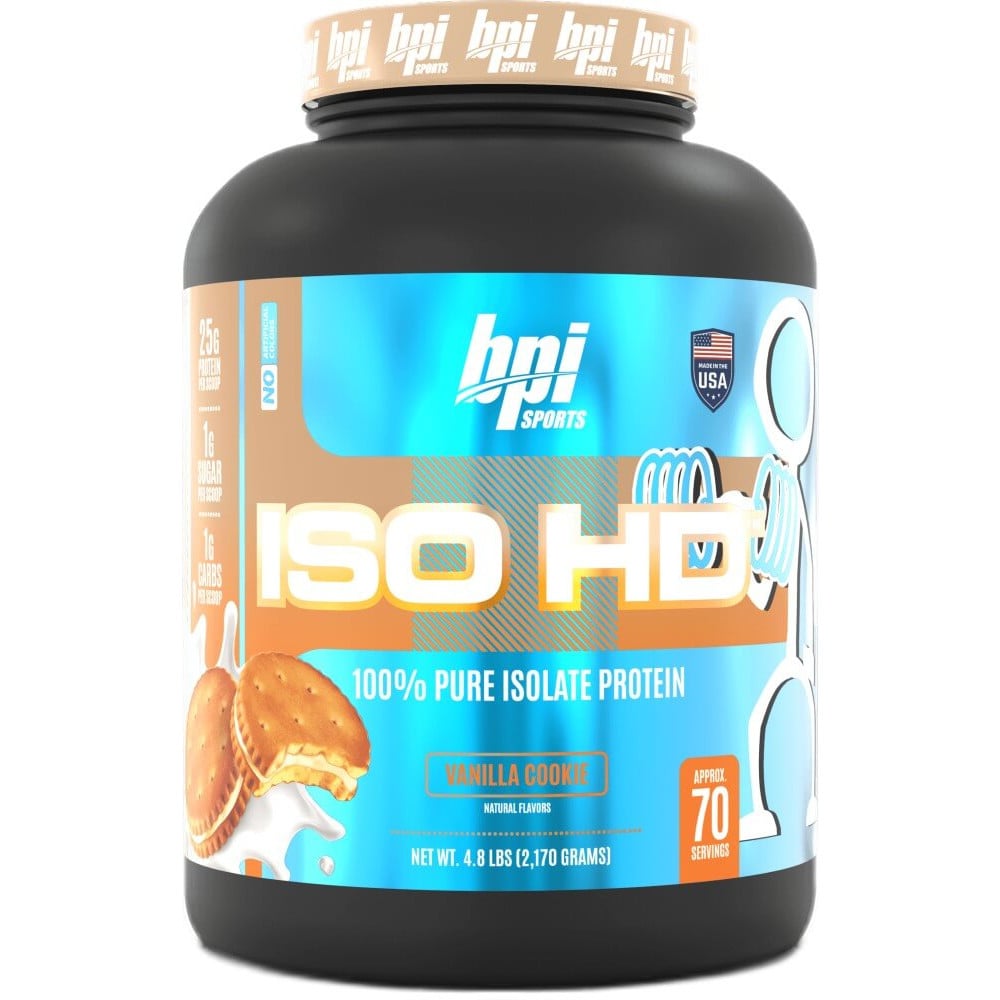 BPI Sports ISO HD - 5lbs Vanilla Cookie